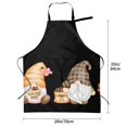 thumbnail image 5 of Lsque Coffee Gnome (2) Waterproof Apron Chef Aprons for Men Heavy Duty Chemical Work Apron Extra Long Grilling Aprons with Adjustable Bib Apron, 5 of 9