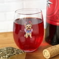 thumbnail image 4 of 4th of July Yorkshire Terrier Celebrates Independence Day 15oz Stemless Wine Glass Mug Yorkie Dog Lover Gifts Wine Glasses Cup - 12010, 4 of 5