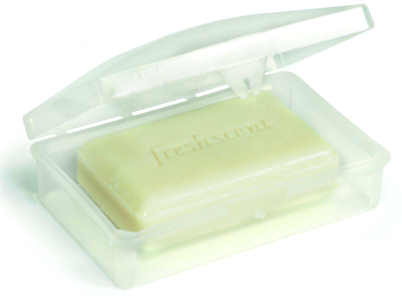 Clear Hinged Soap Dish CASE OF 100