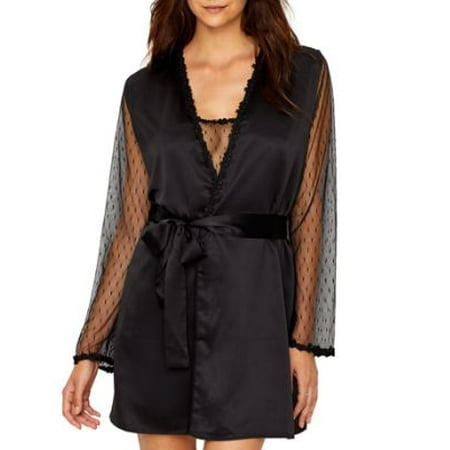 

Flora Nikrooz Womens Showstopper Charmeuse Robe Style-8061