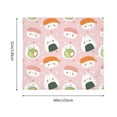 thumbnail image 5 of Bingfone Polyester Fabric Tapestry Cute Sushi Wall Hanging Tapestry,Daily Decorative Tapestry For Bedroom Living Room Dorm 60l X 51w Inches, 5 of 9