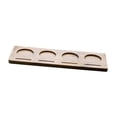 thumbnail image 1 of Soporte para vasos de vidrio, soporte para rollos de sushi hechos a mano, soporte para conos de magdalenas, bandeja para vasos de vidrio, estante para 34 cm x 115 cm x 2 cm, 1 of 8