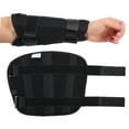 thumbnail image 1 of Bande de Fixation Attelle de Bras Fixation du Bras Attelle Récupération après Fracture Soutien Bande de Fixation de l'Avant-bras Fracture Entorse Contreplaqué Fixation Attelle Réadaptation Soutien Noir, 1 of 8