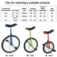 thumbnail image 5 of T4B FREESTYLE UNICYCLE Roue de 16 Pouces - Pneu à Roue en Butyle Étanche - Sports de Plein Air Mise en Forme Exercice Santé, 5 of 5
