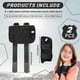 thumbnail image 2 of 2 Pcs Wrist Brace For Youth Kids Carpal Tunnel Black Splints Wrist Brace Night Support With Adjustable Compression Straps For Children Sports Sleep, 2 of 3