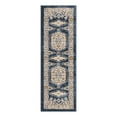 thumbnail image 3 of Unique Loom Utopia Collection Area Rug - Larissa (2' x 6' 1" Runner Dark Blue/Gold), 3 of 7
