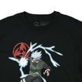 thumbnail image 3 of Naruto T-Shirt Men's Kakashi Hatake Sharingan Symbol Short Sleeve Graphic Tee, 3 of 4