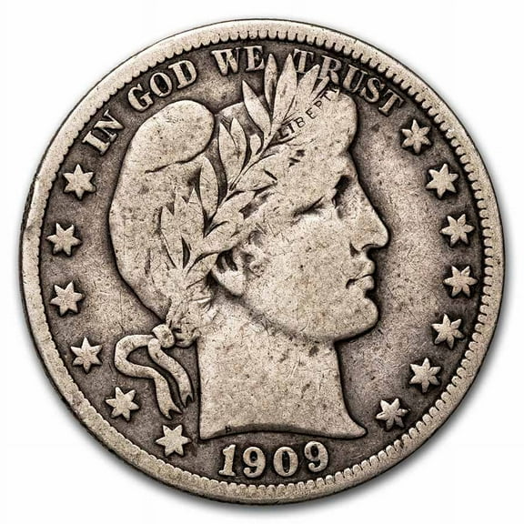 1909 Barber Half Dollar Fine