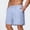 Purple, variant on Fnooota Mens Workout Shorts, Elastic Waist Gym Above the Knee Summer Athletic Shorts Dark Gray Size S-5XL