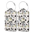 thumbnail image 1 of Mickey Mouse And Minnie Mouse Luggage Tags for Suitcases Travel ID Identification Labels Set for Bags-1 PCS, 1 of 5