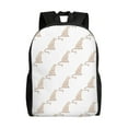 thumbnail image 1 of Disketp Leopard Print Mochila Unisex de Apertura Lateral Completa, Mochila para Laptop para Escuela, Trabajo y Viajes, 1 of 8