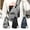 Black,Dark Blue,Gray, variant on Viadha Strap Bag Crossbody Backpack with USB Hole with Headphone Hole Strap Backpack Hiking Backpack Multipurpose Crossbody Chest Bag