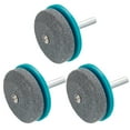 thumbnail image 1 of Cortacésped Cuchilla Afilador, 3uds Universal Corindón Cortacésped Cuchilla Amoladora Piedra Rueda para Césped Cortadora Eléctrico Taladro Manual Taladro, Cian Azul, 1 of 7