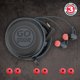 thumbnail image 2 of Gogroove Audiohm Hdx Auriculares Con Cable Con Aislamiento De Ruido Y Micrófono - Auriculares Premium Con Diseño Ergonómico En Ángulo Cable Reforzado De 3 Mm De Grosor Conector Y Fortificado Y Estuche, 2 of 5