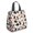 Basketball and Lightning, variant on Basketball and Lightning White Pattern Insulated Lunch Bag for Women Men, Large Portable Soft Cooler Tote, Thermal Food Storage Bag with Pearl Cotton, 8.66L, 8.75"x5.75"x9.5"