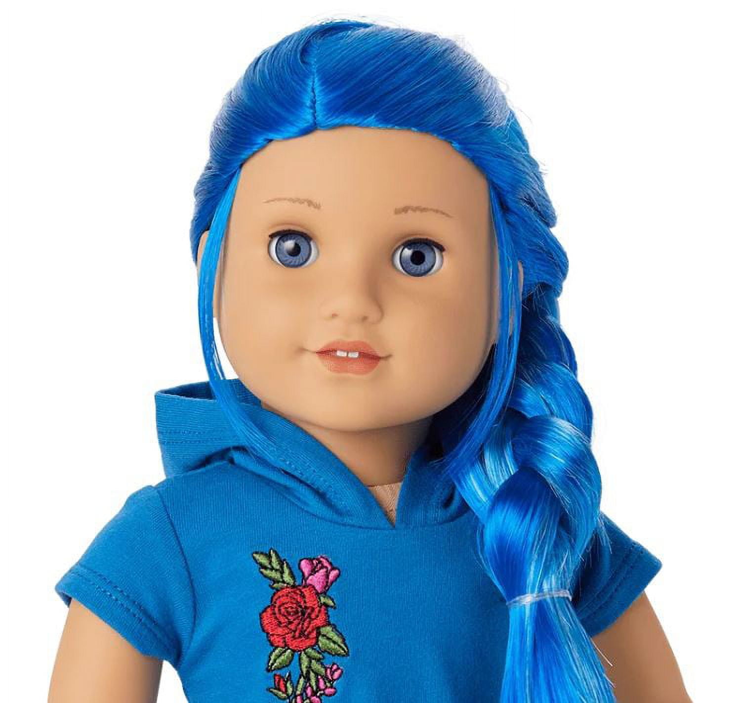 American Girl Doll #90 Blue Hair Blue Eyes Truly Me 18" DN90 Hair Beads