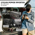 thumbnail image 3 of Car Inverter 500W-2600W Peak Power DC12V-AC 50Hz Transformer Inversor ,Easy to Use, 3 of 5