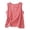 Red, variant on Kilaqueen Womens Gingham Tank Tops Summer Casual Dressy Cotton Crew Neck Sleeveless Vest Top Y2K Cute Shirts Trendy Plaid Boho Beach Vacation Blouses