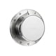 thumbnail image 4 of 2025 Stainless Steel Kitchen Timer With Magnetic Base Manual Mechanical Cooking Timer Countdown Cooking Tools Kitchen Gadgets (silver) (1pc), 4 of 4