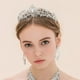 thumbnail image 3 of Elegante corona y tiara de princesa para mujer, tiaras de cristal para niña: accesorios y regalos perfectos para el cabello de novia para cumpleaños, bodas, bailes de graduación, fiestas, 3 of 8