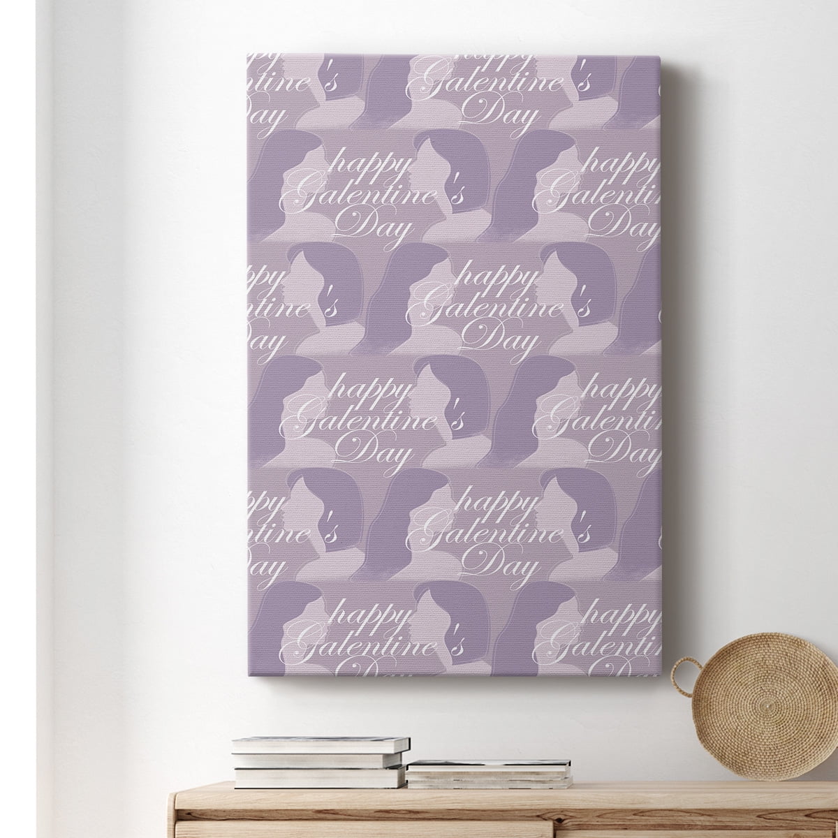 Happy Galentine's Day Collection E Premium Gallery Wrapped Canvas - Ready to Hang