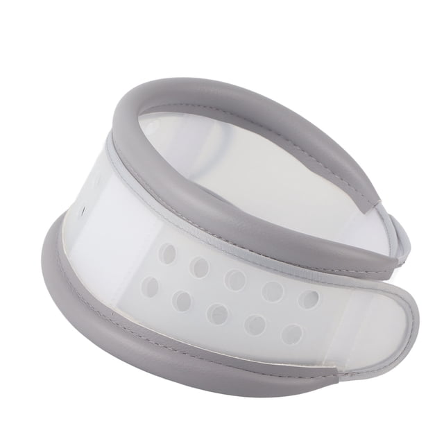 Neck Collar, Ergonomic Adjustable Neck Brace Separate Design Light Weight For Reset Fixed White,Grey