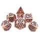 thumbnail image 2 of Juego de dados de metal de 7 piezas Perfecl de aleación de zinc para accesorios de casino RPG Party, 2 of 8