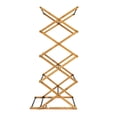 thumbnail image 6 of Household Essentials Bamboo Adjustable Folding Clothes Drying Rack, Upscale Laundry Rack with 16 Coated Metal Dowels, Environmentally Friendly, Stable Frame, 6 of 12