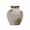 Speckled Stone, variant on Small White Ceramic Rustic Vase, 6.1 Inch Farmhouse Decorative Vase for Flowers, Shelf and Table Decor, NOVATRAX