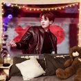 thumbnail image 1 of BTS Tapiz Dormitorio Decoración De Fondo Kim Tae Hyung Nam Joon Mercancía DIY Personalización, 1 of 4