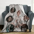 thumbnail image 4 of Mckenna Grace Blanket Ultra Soft Flannel Fleece Blanket Stylish Bedroom Living Room Sofa Warm Blanket All Season Use 30""*40""（76 * 100cm）, Style-7, 4 of 6