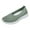 Green, variant on Walking Shoes Women Knit Mesh Slip on Loafers Comfortable Lightweight Flats Nursing Shoes
