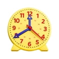 thumbnail image 4 of Yinanstore Learning Clock for Kids Convenient Basic Math Development Realistic Kids Table Clock Toy Telling Time for Children Homeschool Yellow, 4 of 8