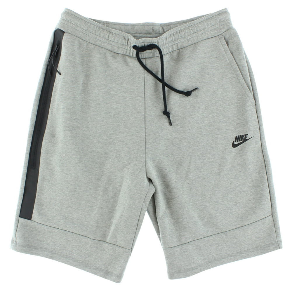 Nike - Nike Mens Tech Fleece Shorts Heather Grey - Walmart.com ...