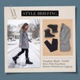 thumbnail image 2 of BLISSFUL STEP Women's Non Slip Warm Shoes Snow Flexible Durable Boots Black 8, 2 of 5