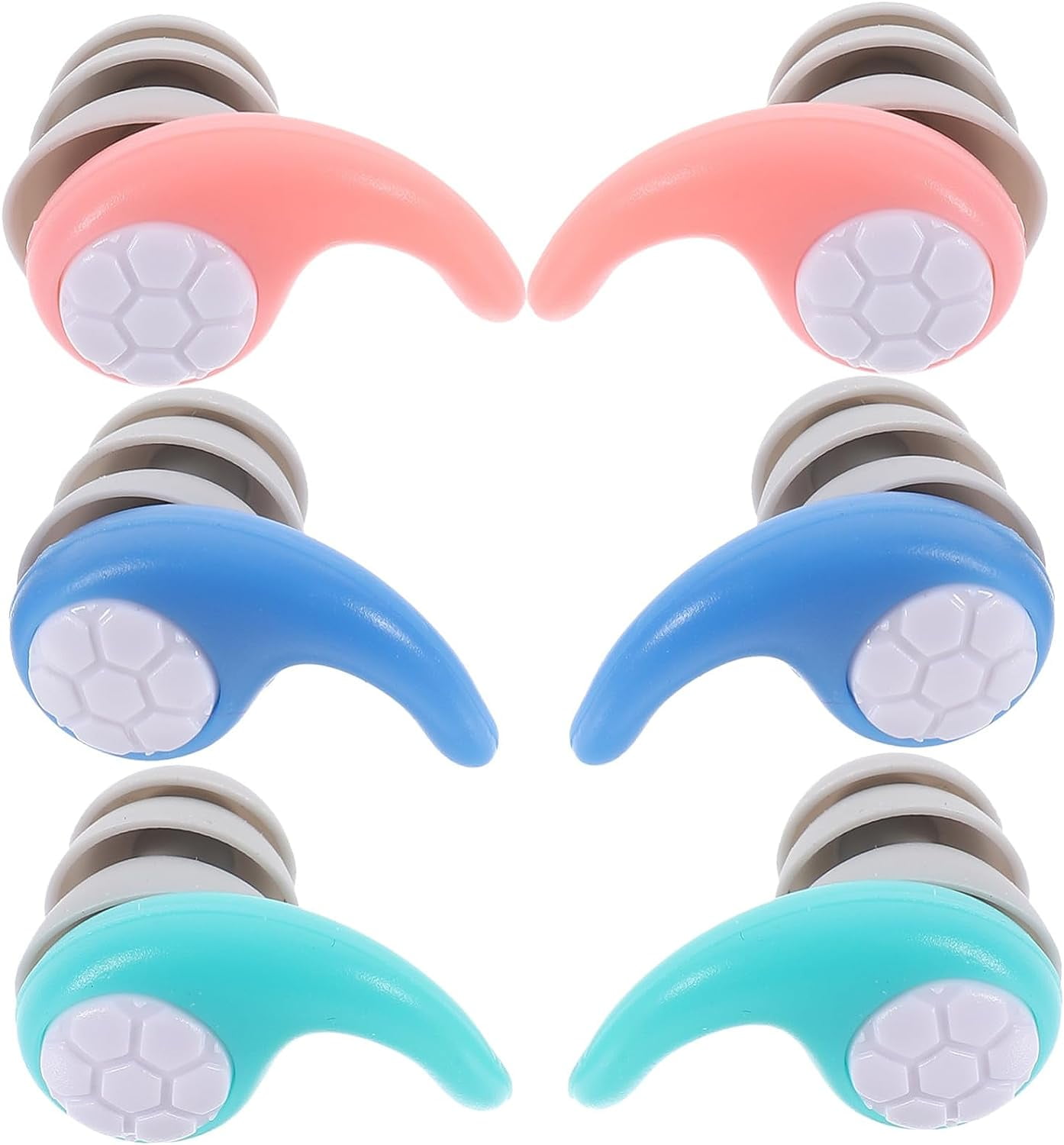 3 Pairs Ear Plugs Concert Ear Protection for Concerts Music Ear Plugs for Concerts Noise