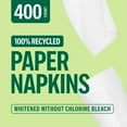 thumbnail image 3 of Sustainable Earth Luncheon Napkins 1-Ply White 400/PK (SEB20179-CC) 887844, 3 of 7