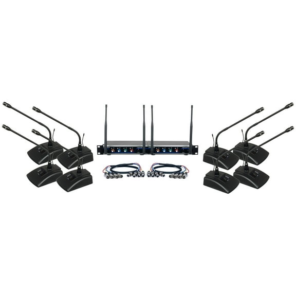 VocoPro Wireless Microphone System Digital-Conference -8