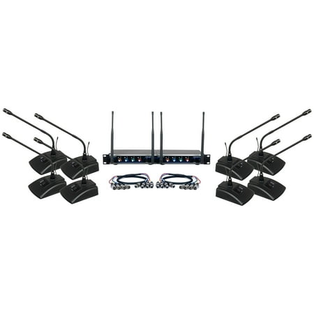 VocoPro Wireless Microphone System Digital-Conference -8