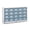 Gray/Coastal Blue, variant on 20 Cubbie-Tray Mobile Storage - without Trays  - Gray