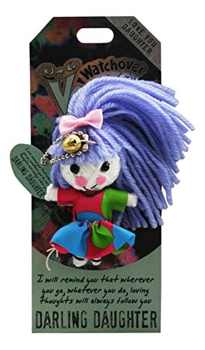 Watchover VOODOO DOLL Keychain MOTHER & DAUGHTER Forever Friends 3.5" Long 