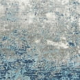 thumbnail image 3 of SAFAVIEH Jasper Brandt Abstract Overdyed Runner Rug, Grey/Blue, 2' x 8', 3 of 10