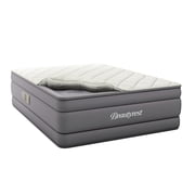 Beautyrest 20-Inch Queen Cushion Aire Quilted Pillow Top Air Mattress with Built-in Pump