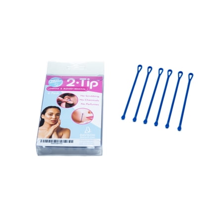 Davison Multi Use Two Ended Reusable Plastic Q Tip Swab. All In One Tool to Clean Ears, Fix Skin Imperfections and More