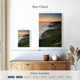 thumbnail image 3 of Elephant Stock Big Sur Ii Wall Art - Vertical Canvas Wall Art - Living Room Wall Decor - Beach Canvas - Gray And Blue Decor By Alan Majchrowicz - 8" x 12", 3 of 4