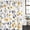 yellow, variant on Yellow Floral Spring Shower Curtain Set - Extra Long 72" x 96" Washable Bathtub Curtain with 12 Hooks, Gray Botanical Summer Pastoral Waterproof Fabric Stall Shower Curtains for Bathroom Décor