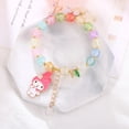 thumbnail image 3 of Sanrio-pulsera de Hello Kitty para niña y niño, brazalete elástico con cuentas de dibujos animados, My Melody, Kawaii, regalos de vacaciones, joyería, 3 of 4