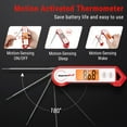 thumbnail image 4 of ThermoPro TP19HW Waterproof Meat Thermometer with Magnet, LED Display and Stainless Steel Probe for Grilling, Cooking, 4 of 15