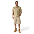thumbnail image 2 of Men's Genuine Dickies 1/4 Zip Short Sleeve Workwear Shirt, 2 of 6