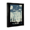 thumbnail image 3 of Stupell Industries Winter Has Come Fantasy Landscape Graphic Art Jet Black Floating Framed Canvas Print Wall Art, Design by Matheus Lopes Castro, 3 of 8
